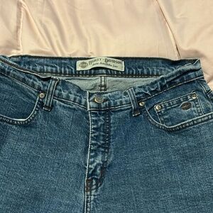 HD jeans. Size 10 long. 44” long from waiste. In seam 33”. Hem length is 7”.